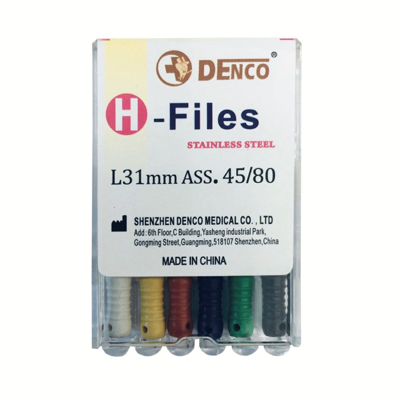 H file 31mm 45-80 ass. (6 adet)