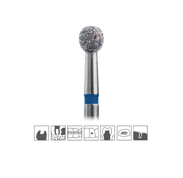 Double-Layer Diamond Burs 001 Blue Ø 027mm