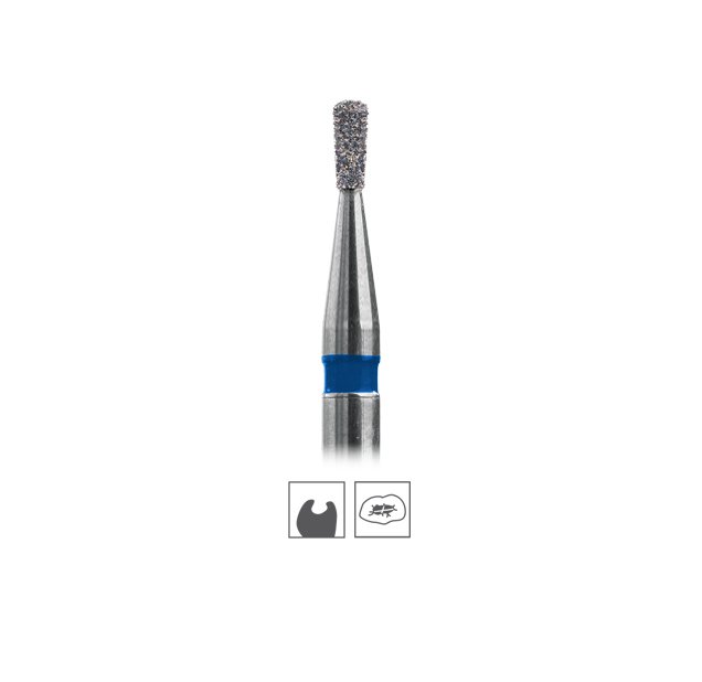 Double-Layer Diamond Burs 237 Blue Ø 010mm L 3mm