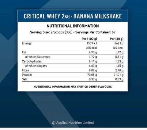 Critical Whey 2KG