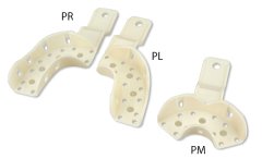Miratray Partial Assortment II Impression Tray, all 3 Shapes Assorted (100 adet)