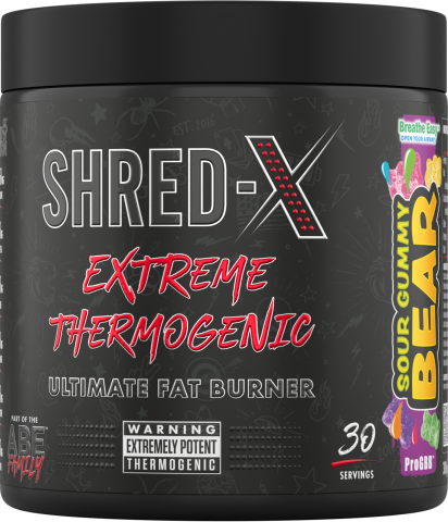 Shred X Powder Fat Burner Sour Gummy Bear 300G