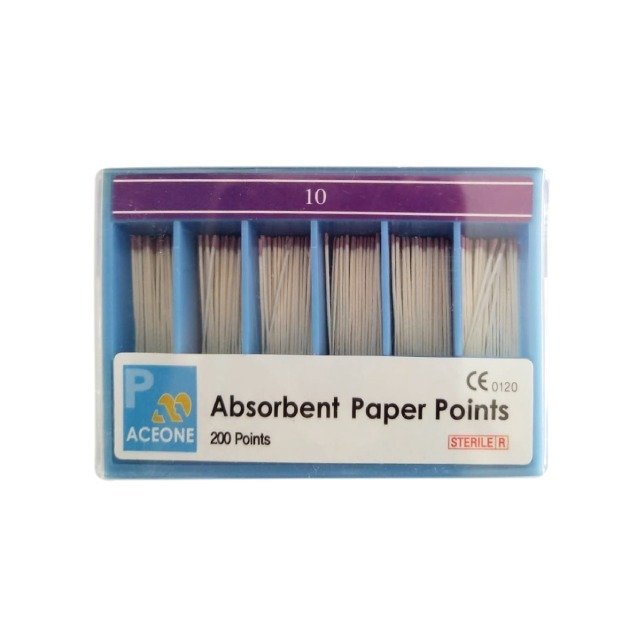 Absorbent Paper Points 2%  no:10
