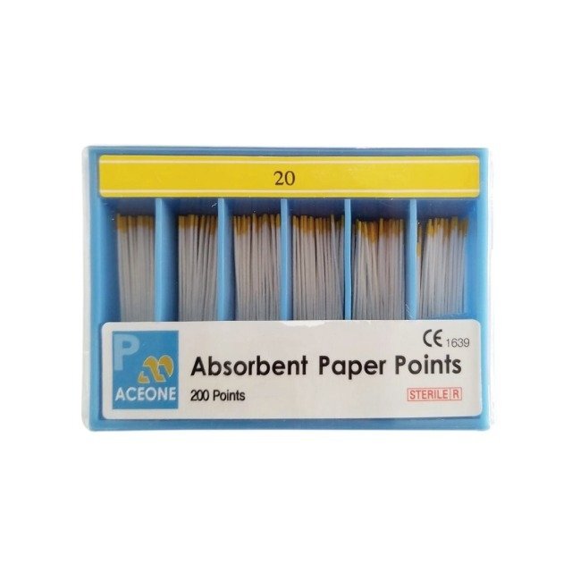 Absorbent Paper Points 2%  no:20