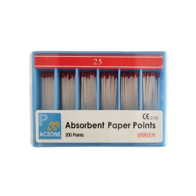Absorbent Paper Points 2%  no:25