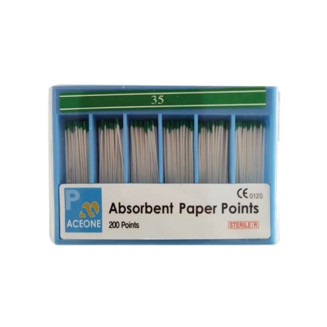 Absorbent Paper Points 2%  no:35