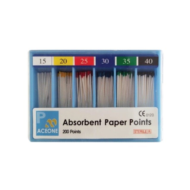 Absorbent Paper Points 2%  15-40