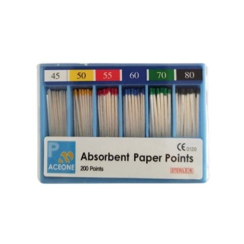 Absorbent Paper Points 2%  45-80