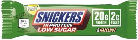 SNICKERS HIGH PROTEIN BAR LOW SUGAR HAZELNUT 57G