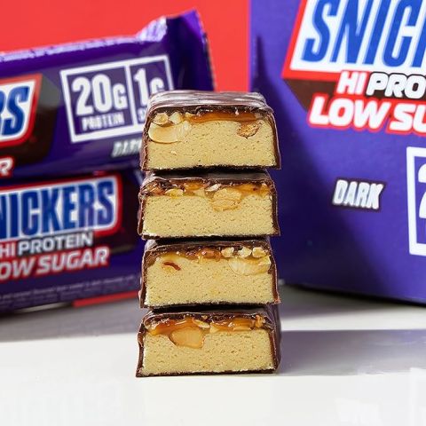 SNICKERS HIGH PROTEIN BAR LOW SUGAR DARK 57G