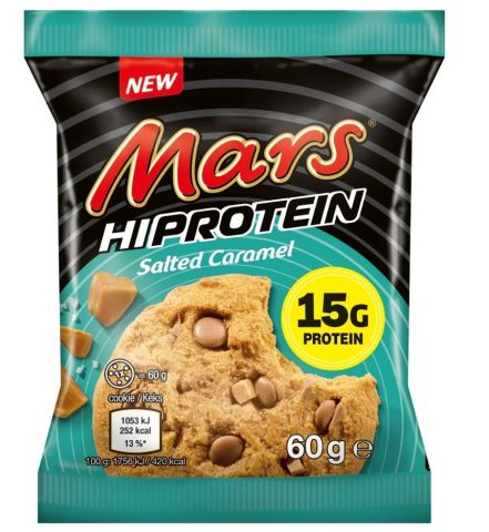 MARS HIGH PROTEIN SALTED & CARAMEL COOKIE 60G