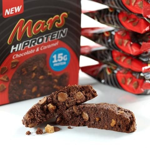 MARS HIGH PROTEIN CHOCOLATE & CARAMEL COOKIE 60G