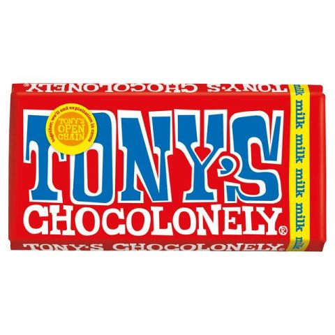 TONYS MILK CHOCOLATE 180G