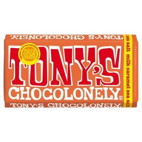 TONYS MILK CARAMEL SEA SALT 180G
