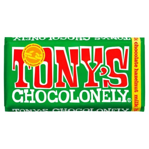 TONYS MILK HAZELNUT 180G