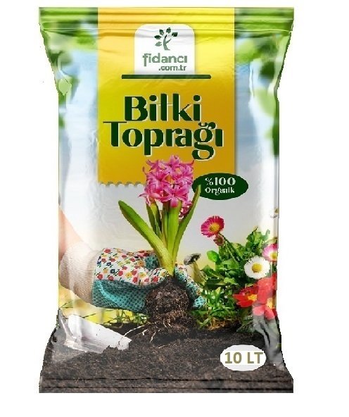 10 Litre Torf Bitki Toprağı Çiçek Toprağı Perlit Cocopeat Katkılı Fidancı