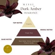 Dark Amber Vegan Refil Mum 130 gr