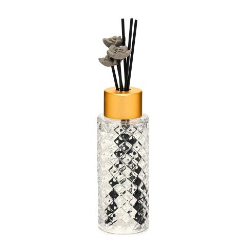 230 ml Kristal Cam Şişe Dark Amber Oda Kokusu