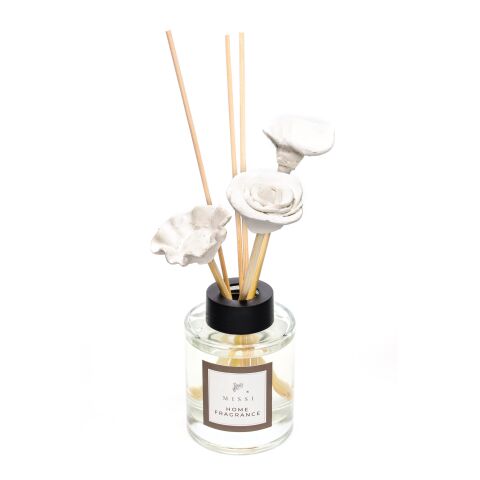 100 ml Çiçek Taş Bambu Çubuklu Beyaz Sabun Oda/Banyo Kokusu
