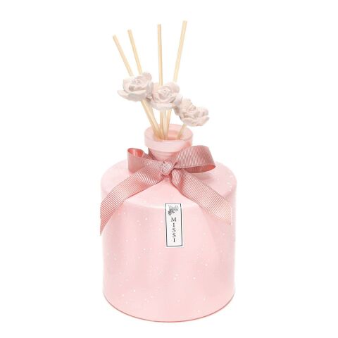 500 ml Soft Pembe Şişe Iris Pudra Oda Kokusu