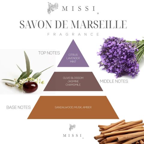 100 ml Çiçek Taş Bambu Çubuklu Savon De Marsielle Oda/Banyo Kokusu