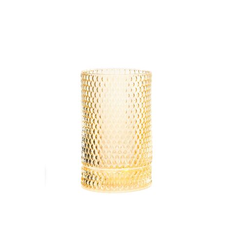 Amber Diamond Cam Vazo/Mumluk (17 cm)