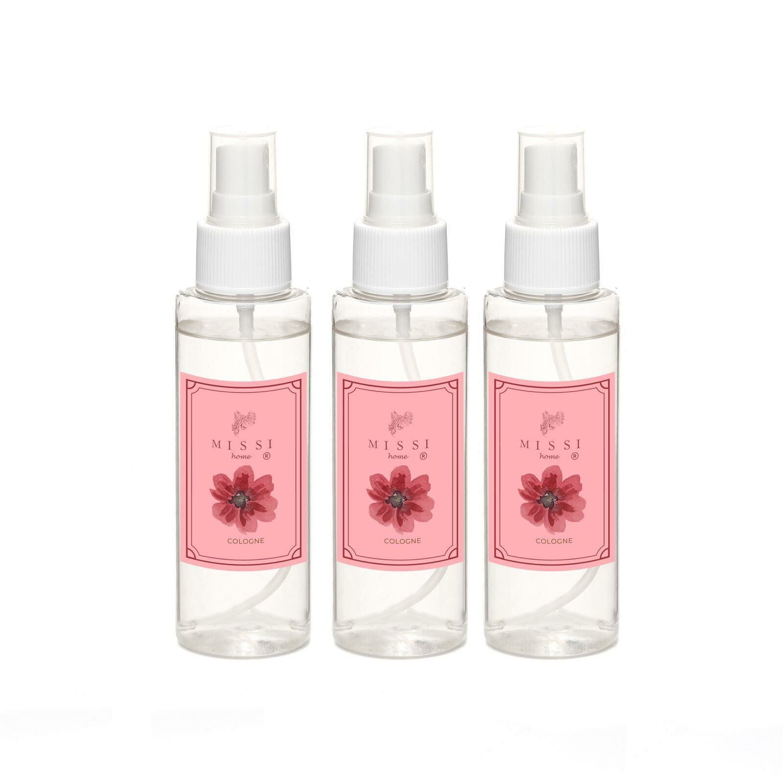 3 lü Garden Rose Kolonya Seti (50 ml)