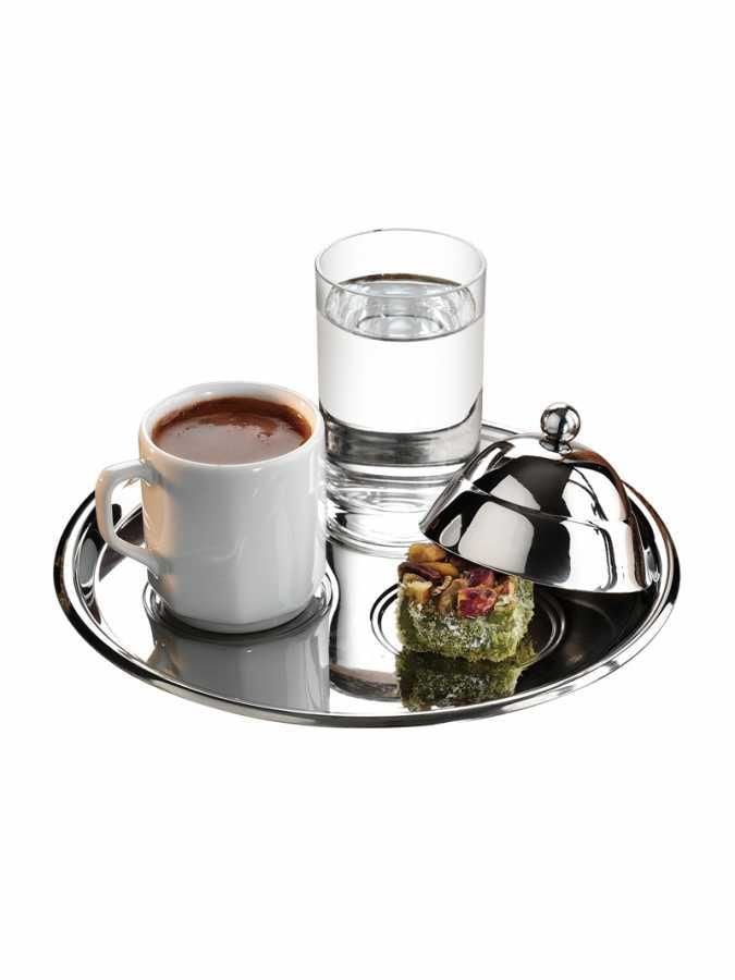Narin Metal Türk Kahve Sunum Seti