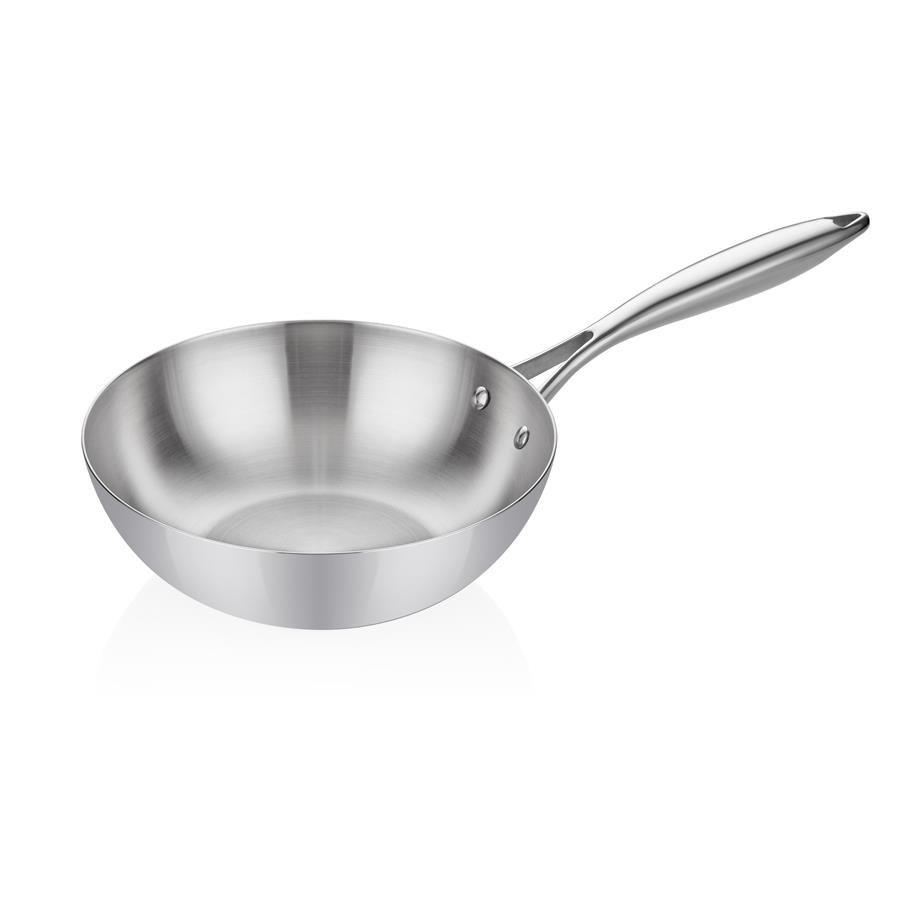 Altınbaşak Multi-Metal Çelik Wok Tava