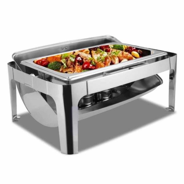 Epinox Roll Top Kapaklı  Chafing Dish, 9 L