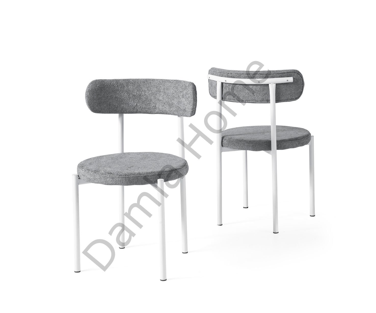 Alfa Sandalye - Beyaz/Gri