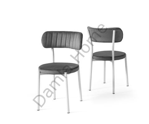 Beta Sandalye - Beyaz/Gri