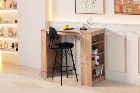Vista Bar Masa Sandalye Takımı - Çam Sandalye (2 adet)