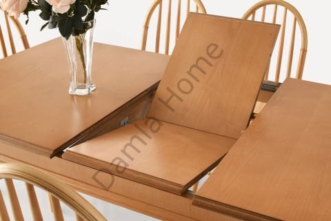 Elegant Masa Sandalye Takımı - Naturel