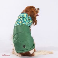 GREEN DİAMETRO PUFF VEST