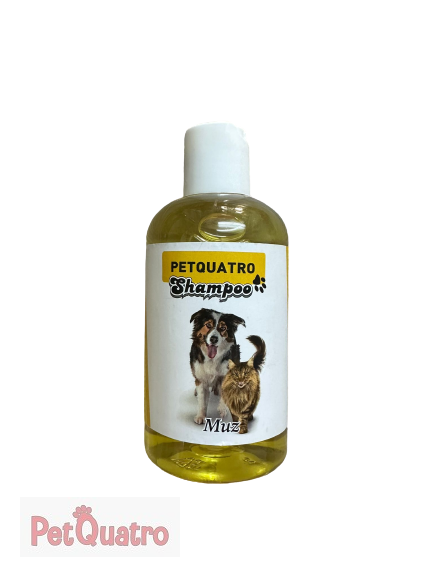 PETQUATRO MUZ AROMALI KEDİ KÖPEK ŞAMPUAN 250ML