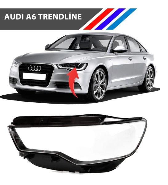 Audi A6 2016-18 Sol Far Camı Tırnaksız Ce Standart İthal