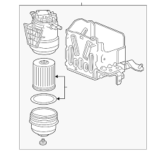 Opel İnsignia B Mazot Filitre Kutusu Komple GM.84428489