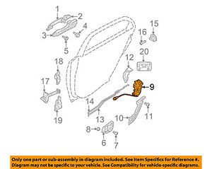 Kia Cerato 02-09 Kapı Kılıt Mekanizması Sol Orjinal