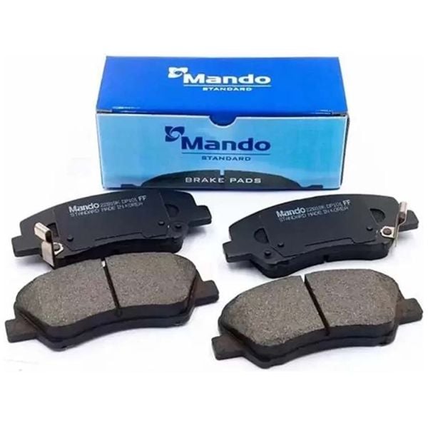 Kia Rio 2006-11 Ön Fren Balata Seti Mando,581011GE00