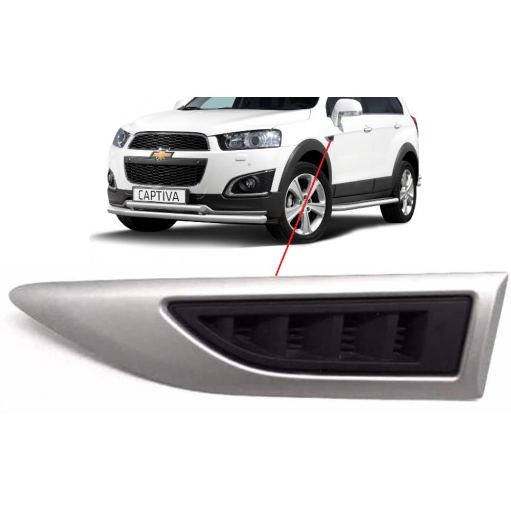 Captiva C140 2012-15 Çamurluk Ön Izgara Sol GM,95027406