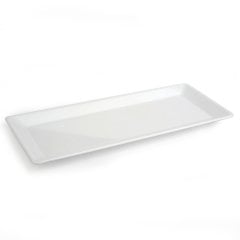 Polikarbonat Dikdörtgen Tabak 14 cm X 34 cm      24  Adet