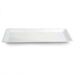Polikarbonat Dikdörtgen Tabak 14 cm X 34 cm      24  Adet