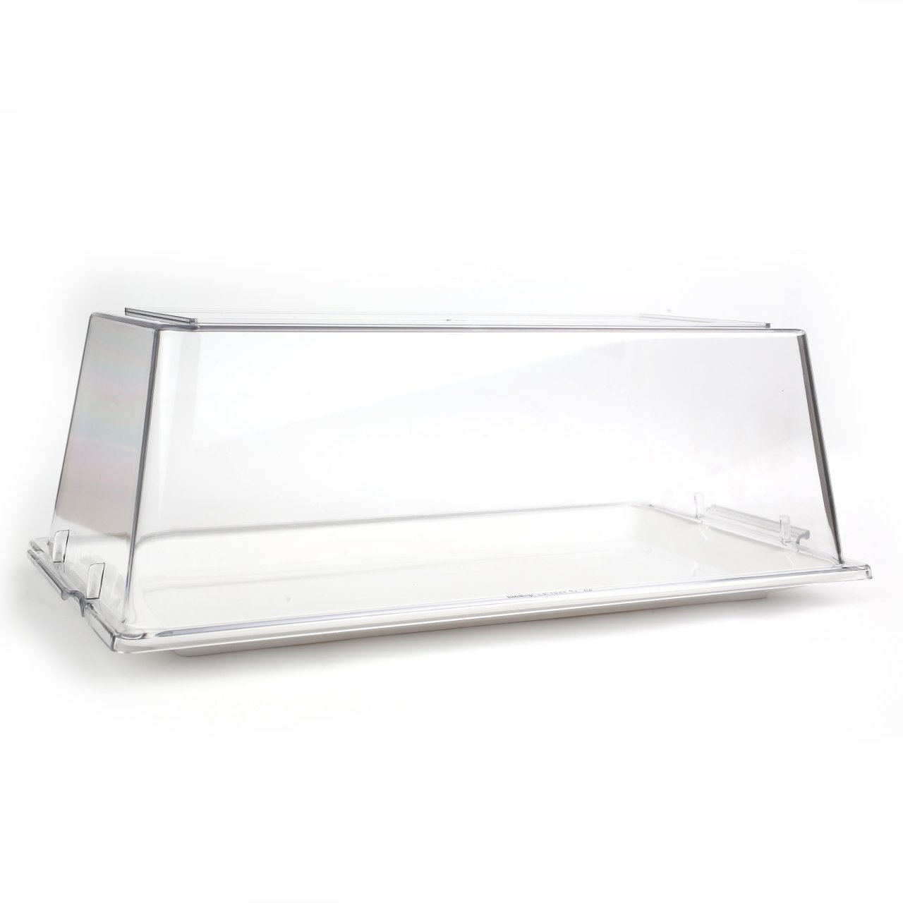 Polikarbonat Dikdörtgen Tabak Kapağı 18 cm X 34 cm  6 Adet