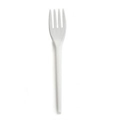 PLA Compostable Çatal  2000 ADET  %100 Bitki Bazlı