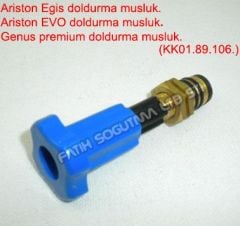 Ariston Egis doldurma musluk - Baymak kombi Doldurma Musluk ( KK01.96.258 ) orjinal kodu 65104324.Ariston class doldurma musluk . Thermoplus doldurma vanası .