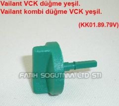 Vaillant VCK düğme yeşil içerde çeltik var ( KK01.97.452 ) vailant kombi potans düğme VCK yeşil
