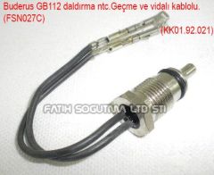 Buderu GB112 ntc ( KK01.92.021 ) Buderu GB112 daldırma ntc . Geçme ve vidalı kablolu