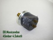 Demirdöküm maxicondense basınç sondası . MA-TER DR2 45mbar 0.7bar   ( 93180004160 ) 2X1/4 Sarı Dişli . 4.Soketli . Debi basınç sensörü . Demirdöküm duvar tipi kazan basınç sondası .