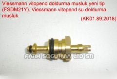 Viessmann vitopend doldurma musluk yeni tip WH1D MİNİK( KK01.89.2018 ) (FSDM21Y) Viessmann vitopend su doldurma musluk